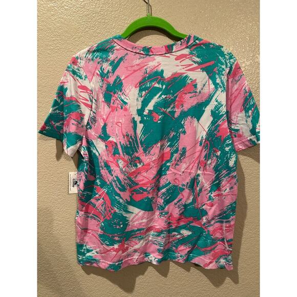 Women - NWT Disney Parks Pixar Monsters Inc Mike Wazowski Abstract Art Kids XL - Picture 3 of 3